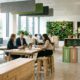 Create a 1200 x 628 pixel image which must be copyright free and realistic image for the article Circularity Matters For Office Interiors 80x80