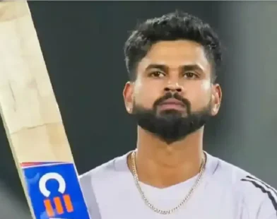 Cricketer Shreyas Iyer