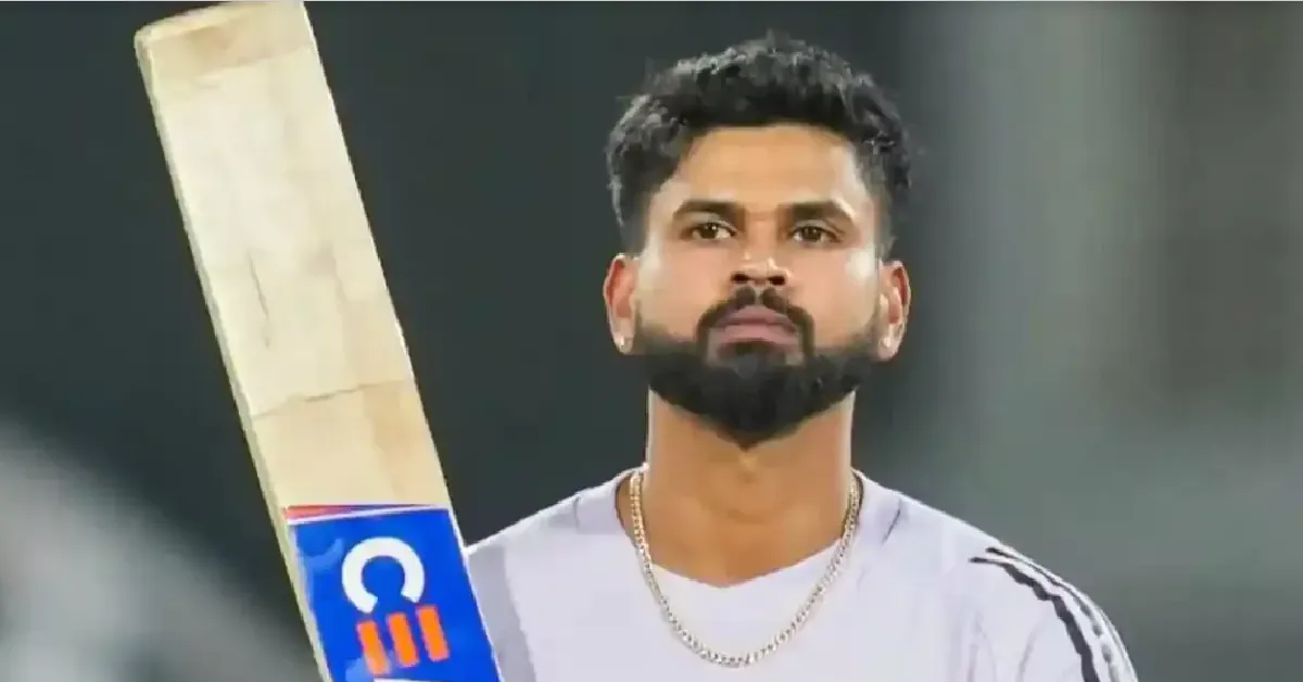Cricketer Shreyas Iyer